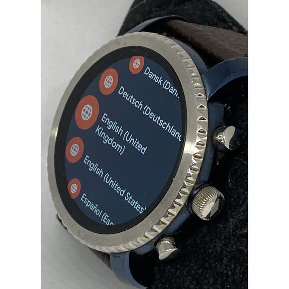 Fossil Gen 3 Authentic Genuine Smart Watch Custom Band FTW4004 LT140 - Picture 4 of 12